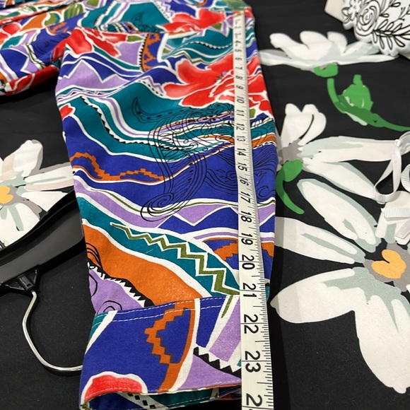 Clearance! ⚠️ Frontier Series Vibrant Multi-color Western Button Down LS, Sz.XL - Picture 13 of 16